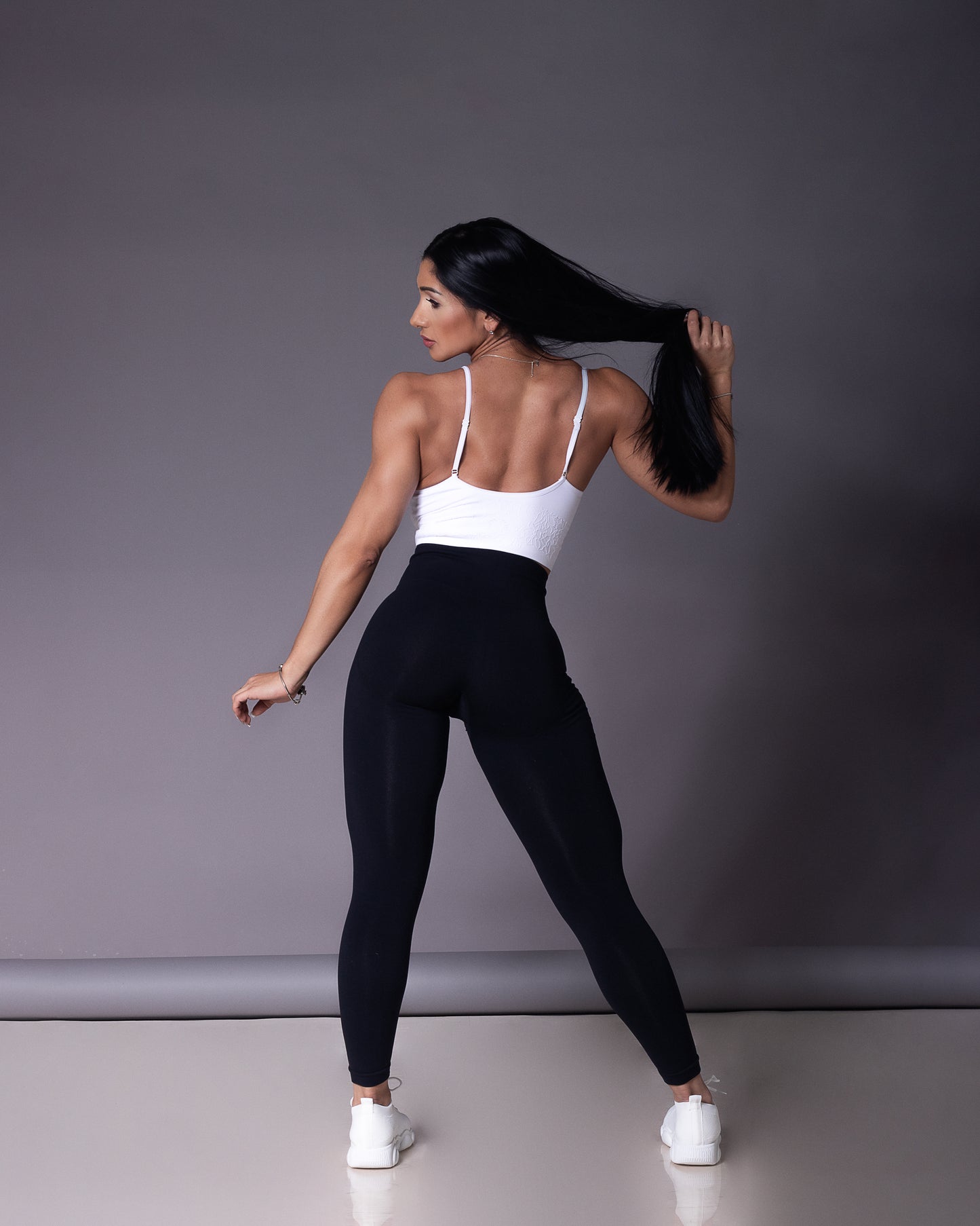 Jet Black Seamless Legging